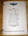 wee blue book as A5 booklet